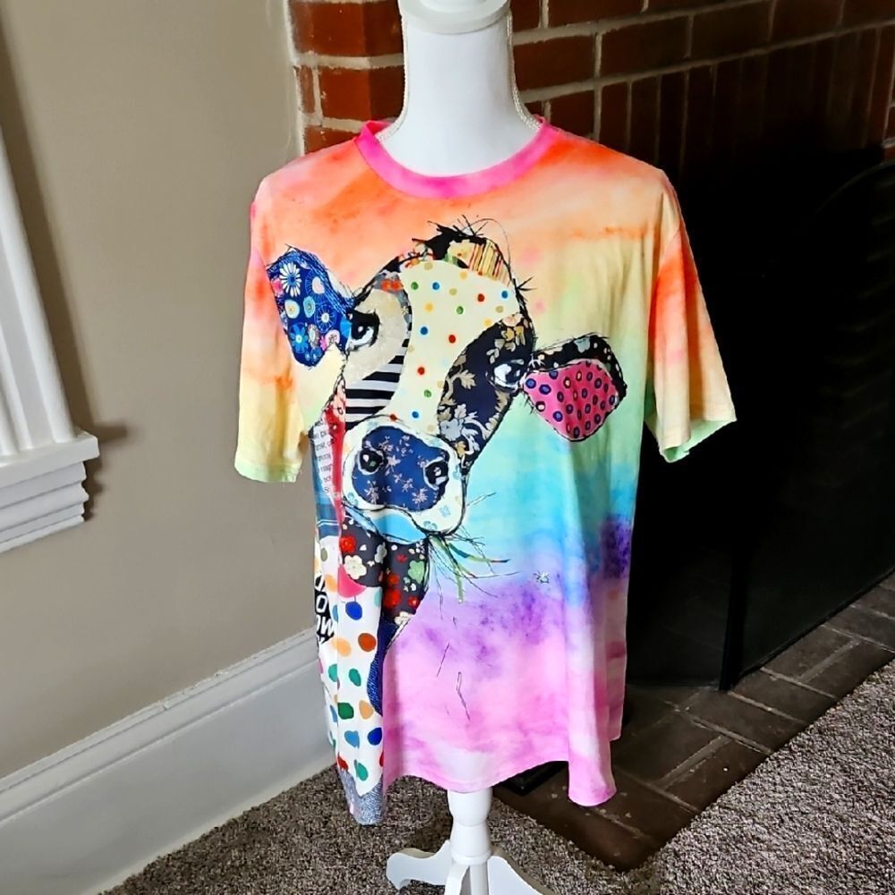 Cow Graphic T-Shirt